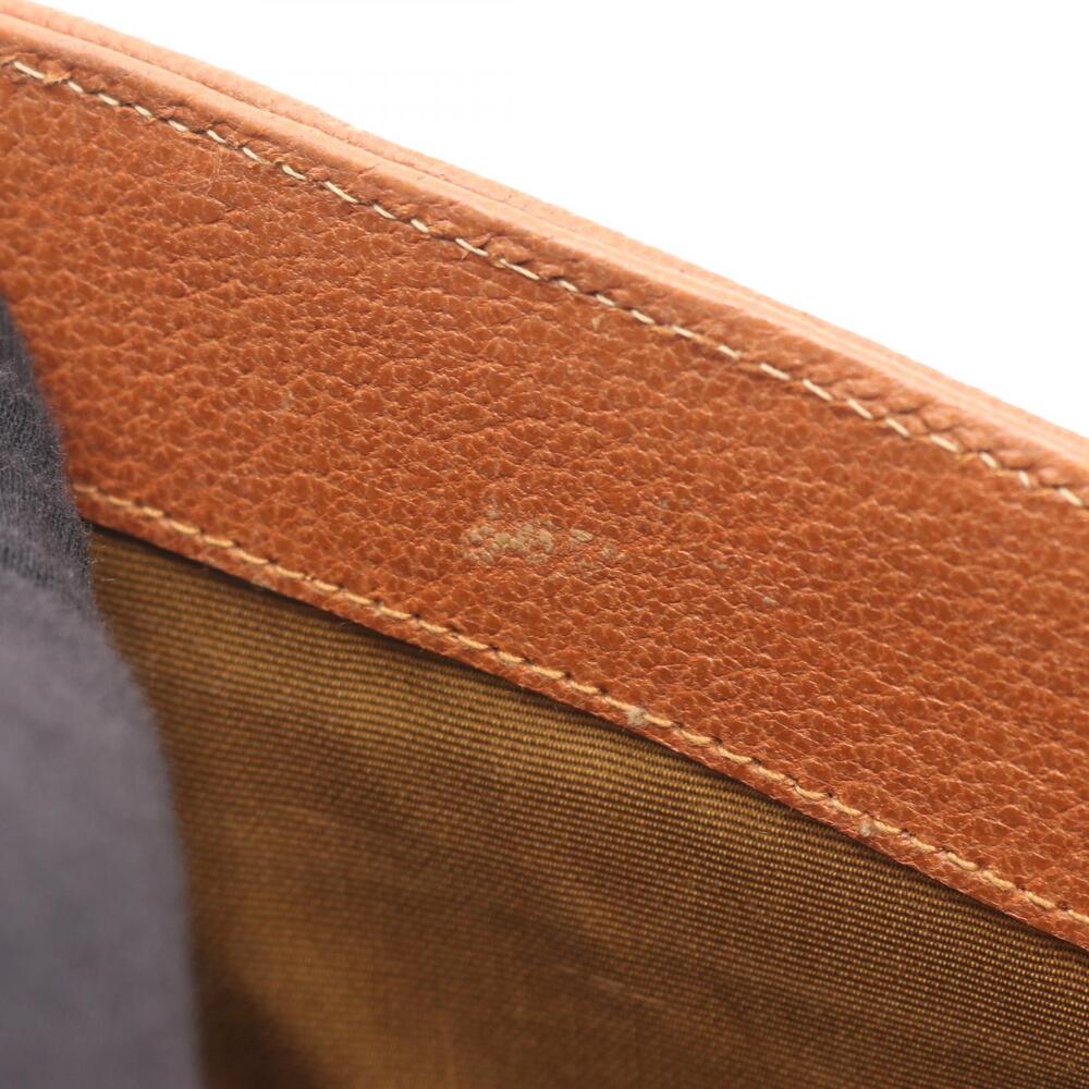 Gucci Bamboo Leather Handbag Brown - Picture 6 of 9